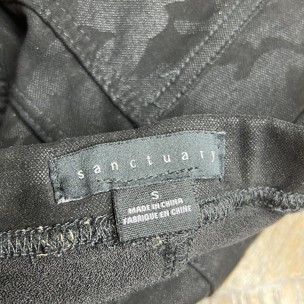 SANCTUARY RUNWAY LEGGING BLACK S - Picture 3 of 11